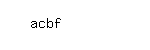 Captcha: acbf